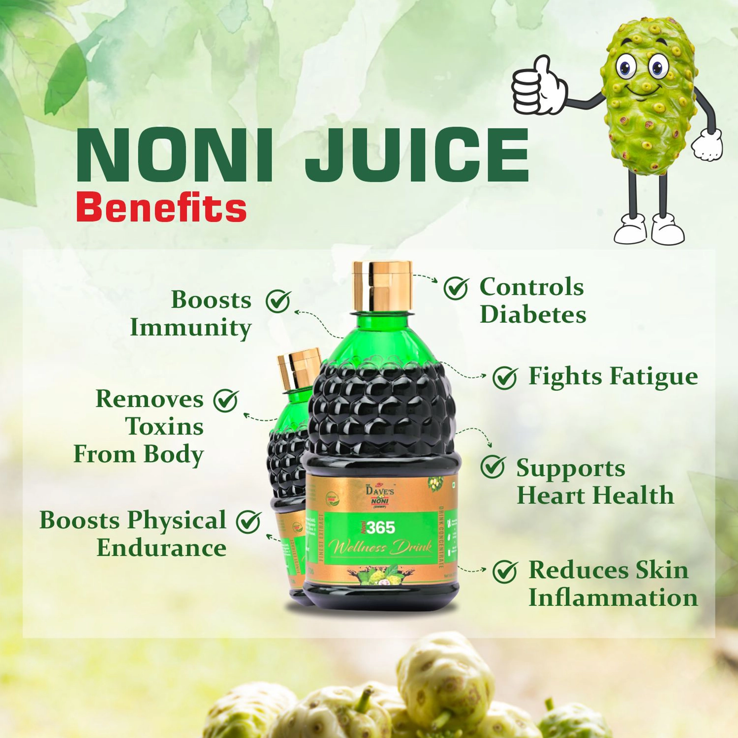 Noni Juice - Alternate View